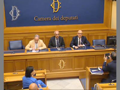 Legge insularità – Conferenza stampa di Gaetano Armao alla Camera dei Deputati - 28.07.2022